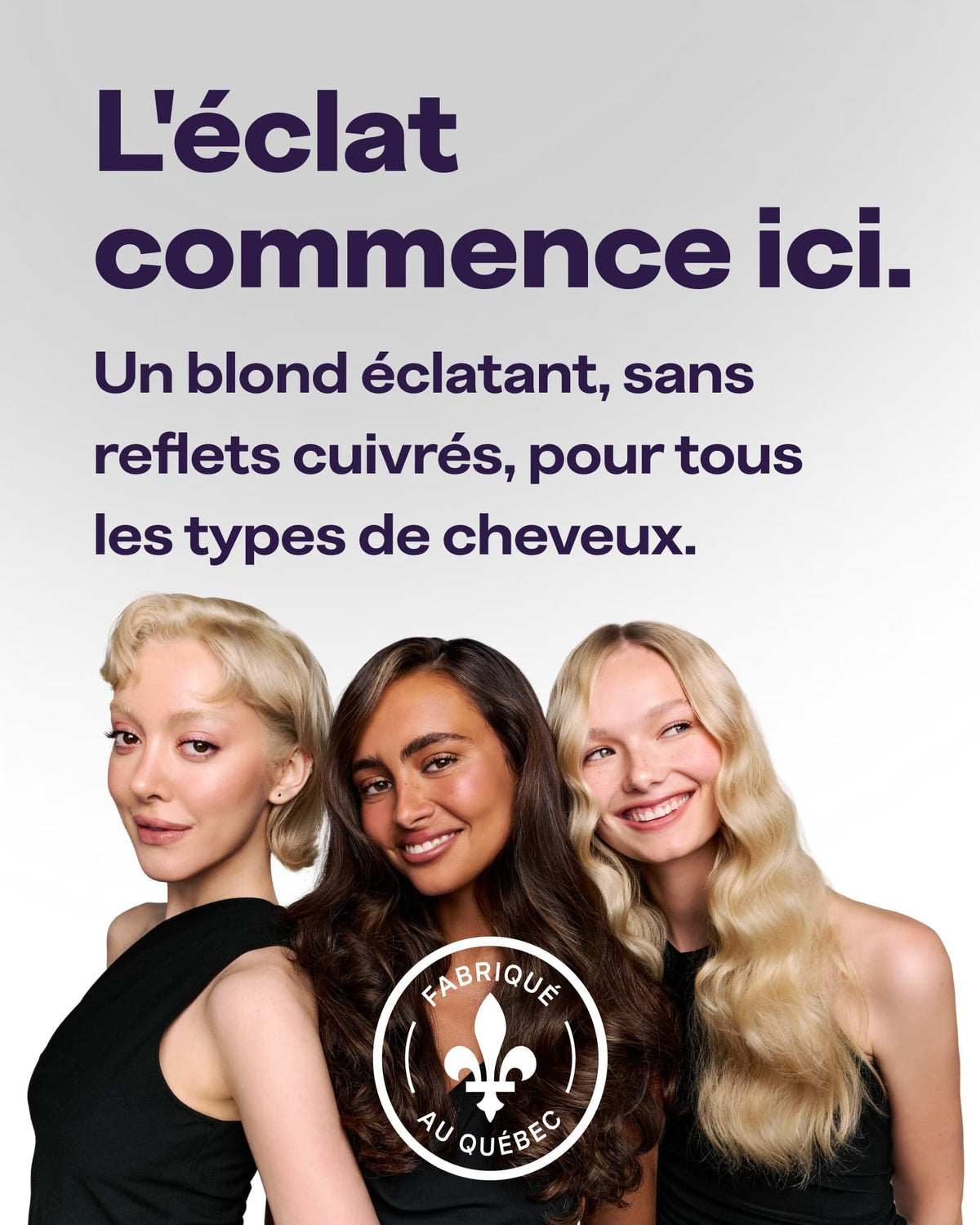 Collection complète Blacklight Blonde Science, une marque fièrement québécoise