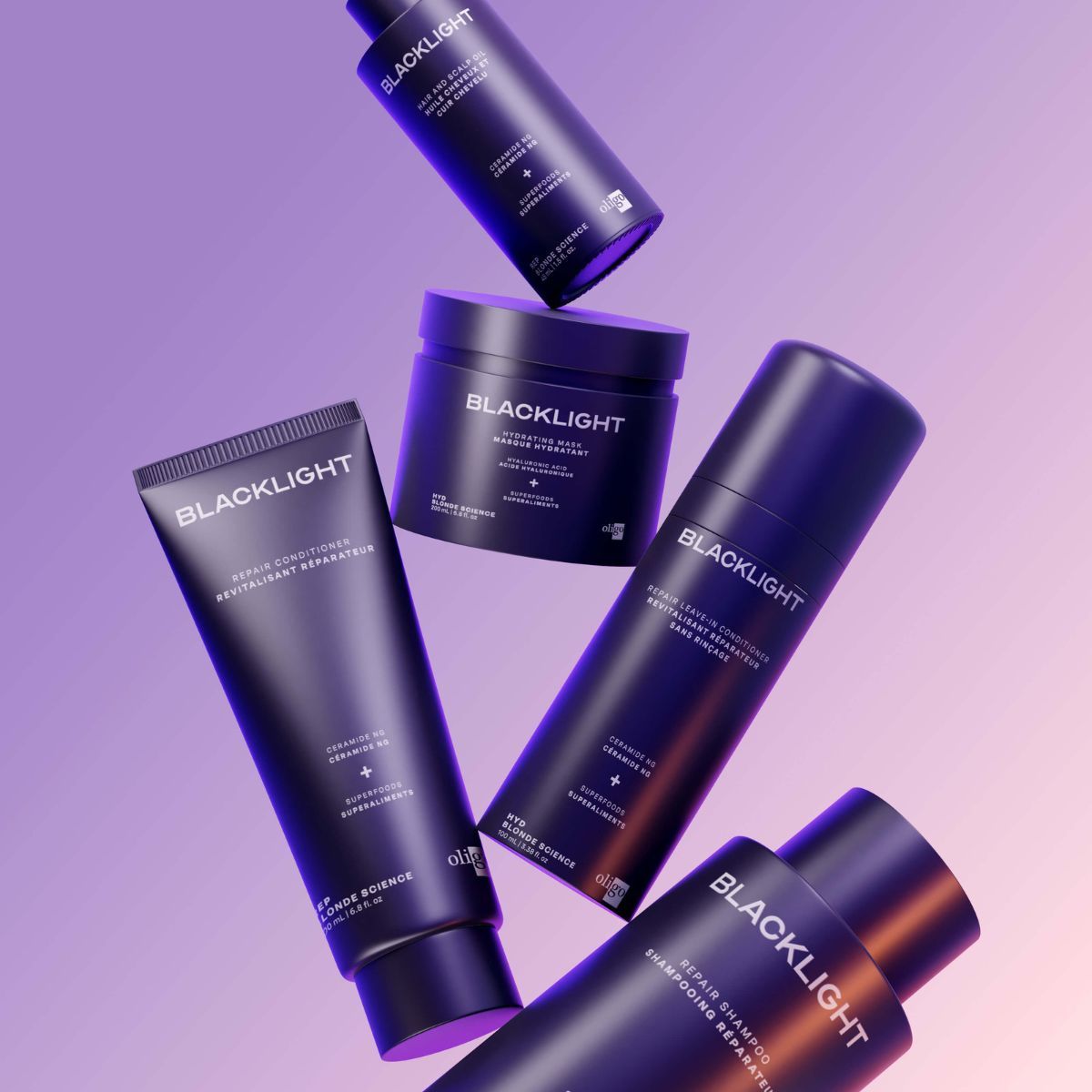 Blacklight Blonde Science Repair Collection Hair Products