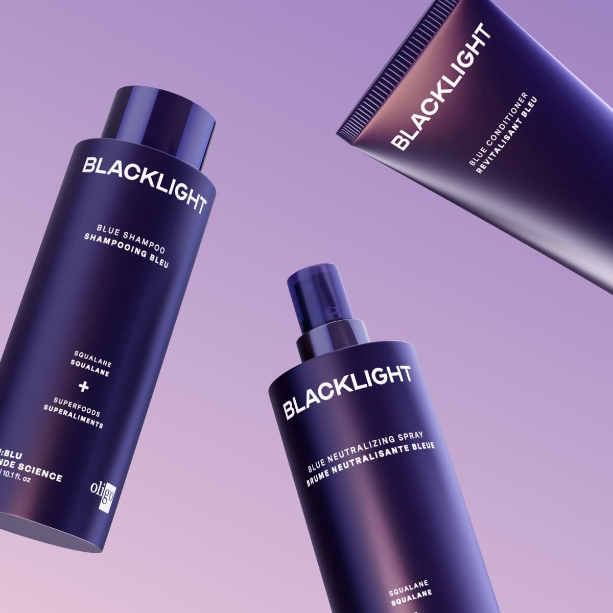 Blacklight Blonde Science Blue Neutralizing Hair Products