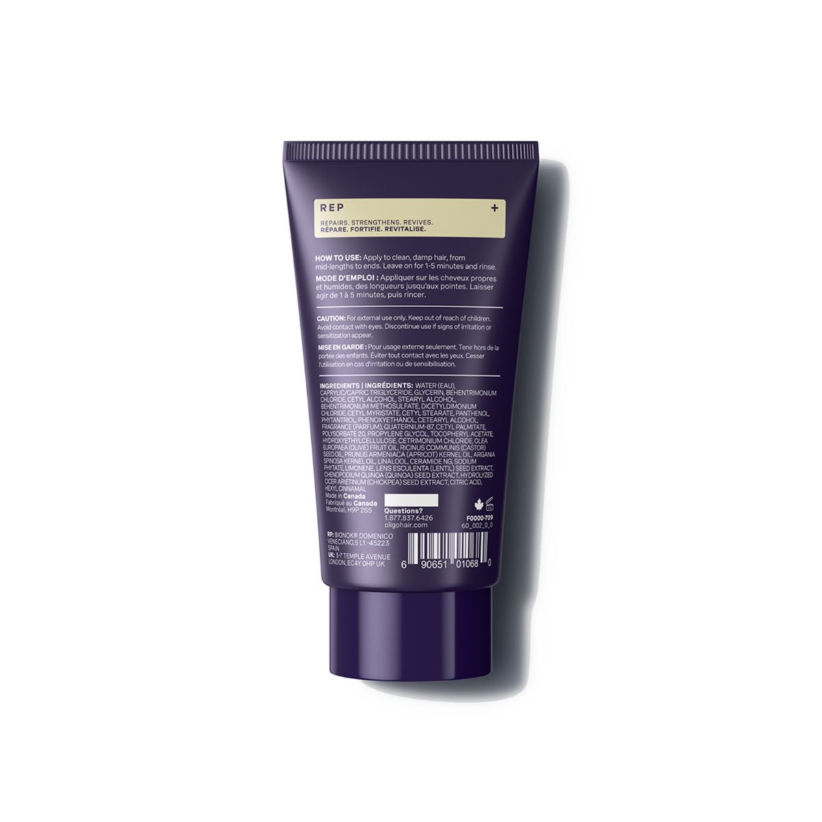 Back of the Blacklight Blonde Science Repair Conditioner for Blonde Hair 60ml #size_60 ml / 2 fl. oz