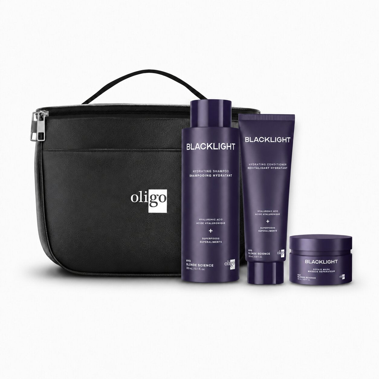 Blacklight Blonde Science Lunch Bag Hair Kit